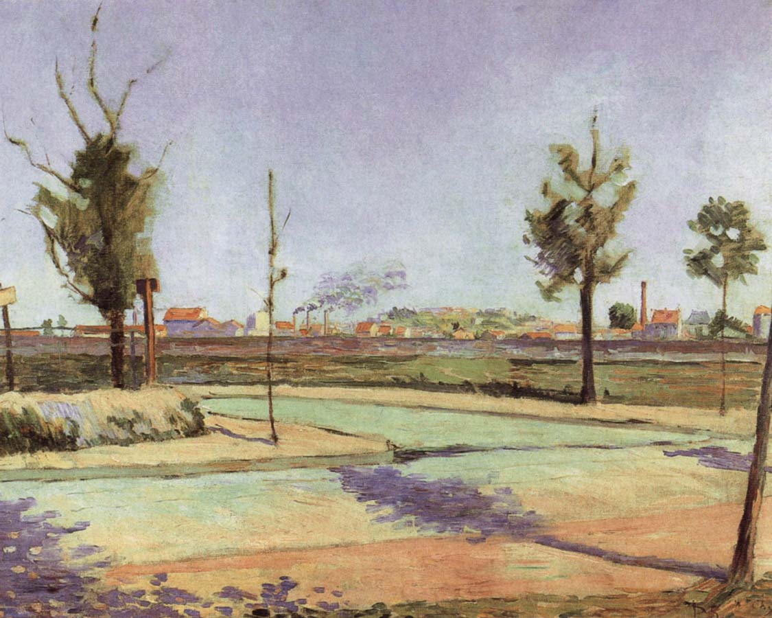 Paul Signac The Road to Gennevilliers